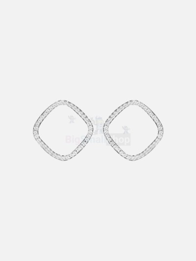 Серьги Белая Нежность жемчужные - купить в Кутане